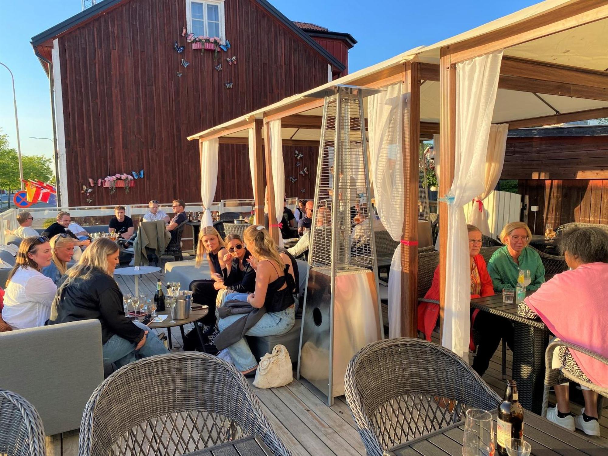 Vaenerport Lakefront Hotell Mariestad Kültér fotó